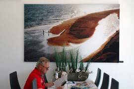 Canvas in aluminium wissellijst