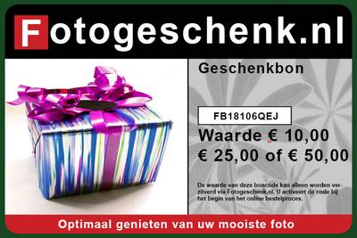 Geschenkbon met korting