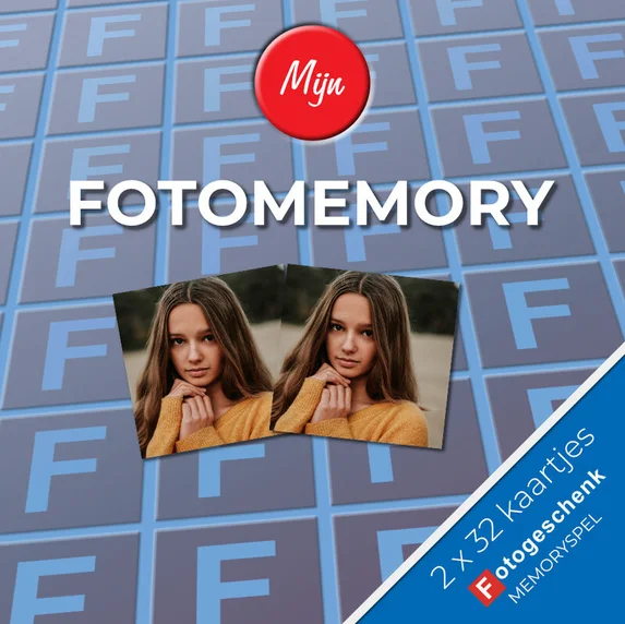 Fotomemory van eigen foto's; prachtig fotocadeau voor jong en oud!