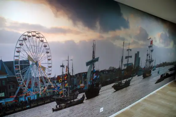 Airtex fotobehang met latex printtechniek voor sterke kleuren en hoge kwaliteit, ook leverbaar in luxe velours uitvoering.