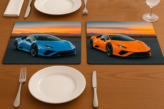 Placemats Fotogeschenk met spectaculaire kleurenweergave.