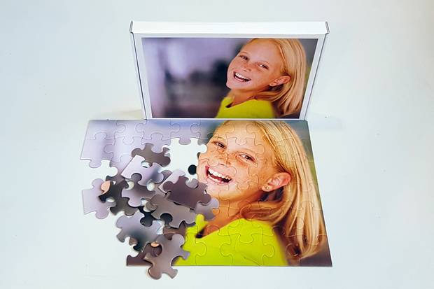 Foto puzzel 120 stukjes met doos