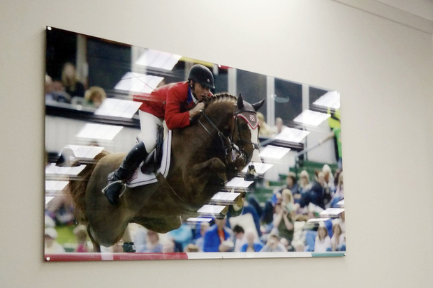 Groot formaat foto op plexiglas print