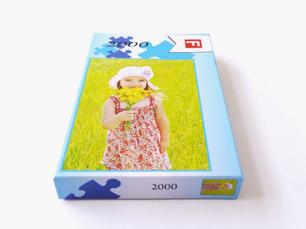 Puzzel 2000 stukjes met doos