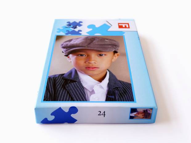 Puzzel 24 stukjes 15x21 cm met doos