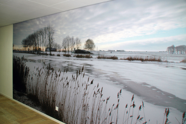 Airtex fotobehang met geluiddemping