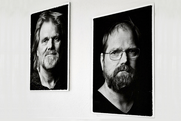 Fineart is zeer geschikt om te verlijmen op dibond, een unieke combinatie. Foto's Stef Oers.