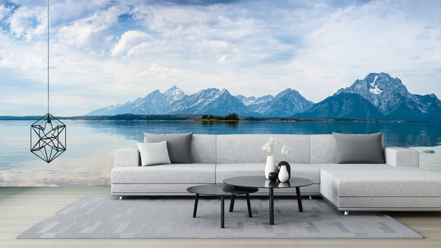 Fotobehang natuur alaska wanddecoratie