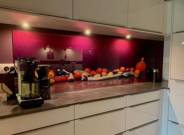 Plexiglas keuken spatwand op maat